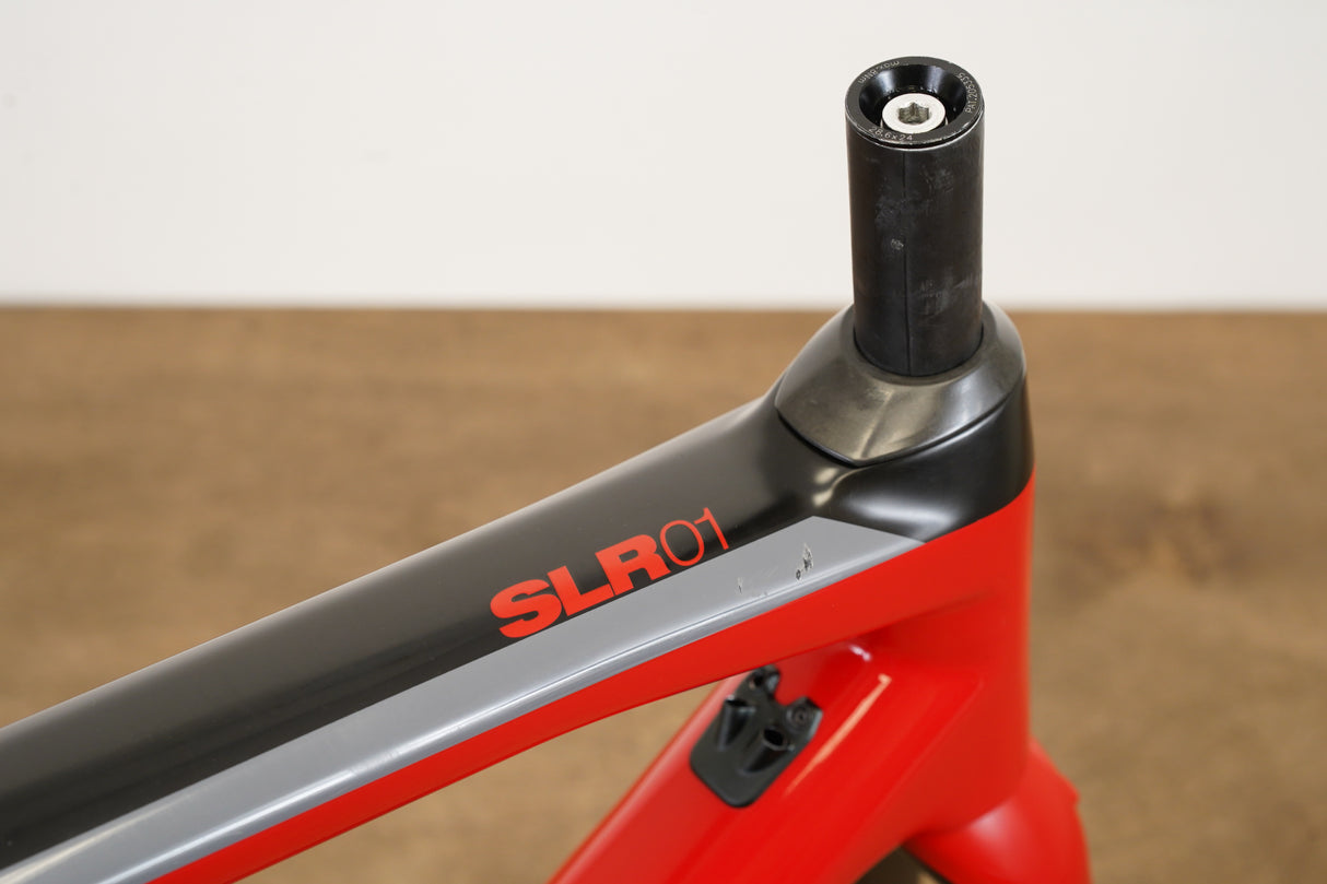 54cm BMC TeamMachine SLR01 Carbon Rim Brake Frameset SLR 01 *Repaired*