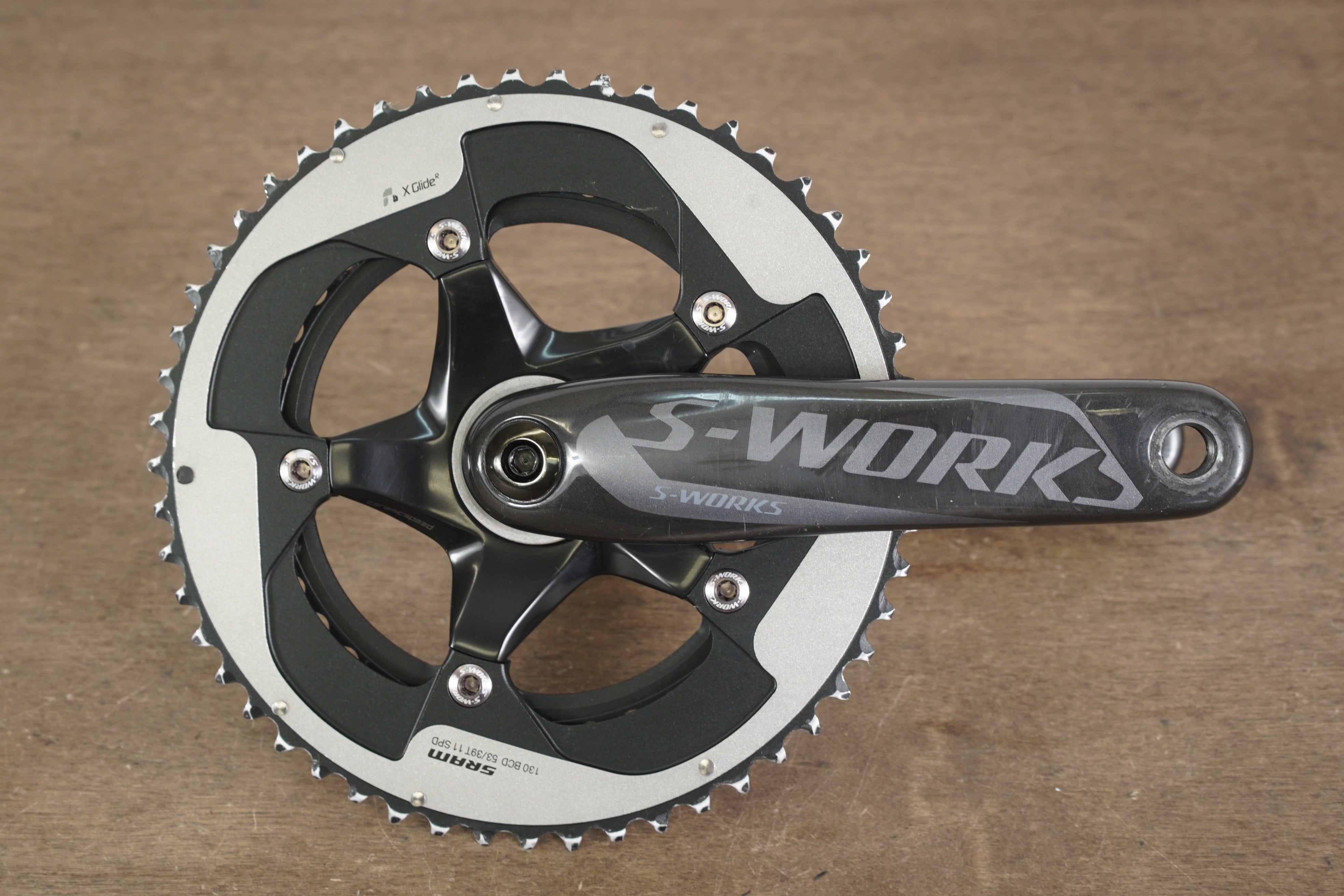 175mm 53/39T BB30 Specialized S-WORKS Carbon Road Crankset