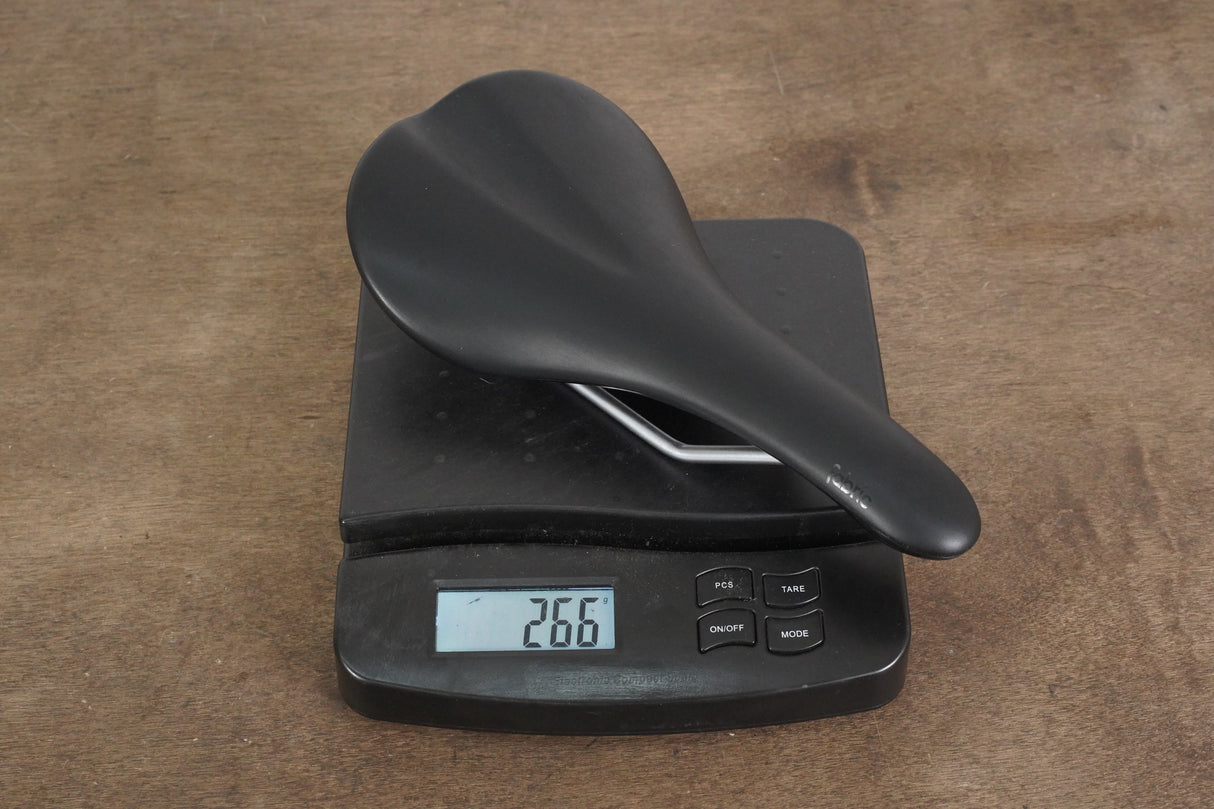 142mm (Shallow) Fabric Scoop Cr-Mo Rail Road Saddle 266g