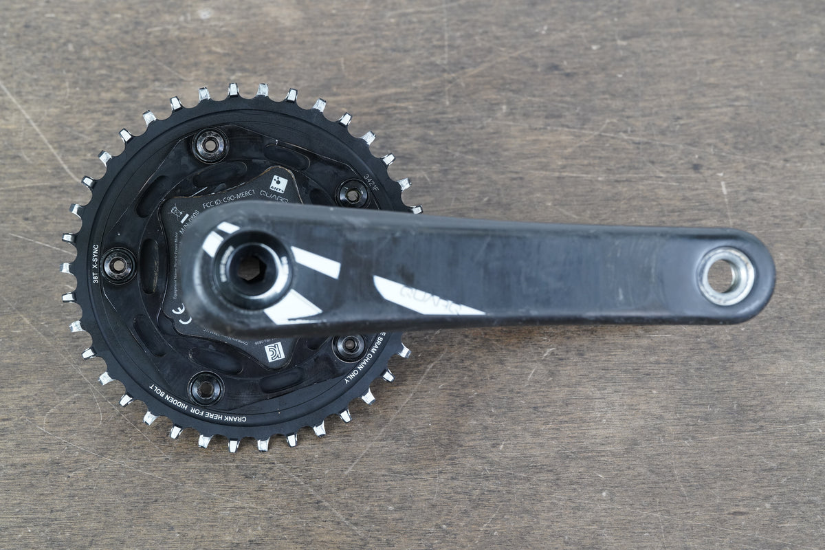 175mm 38T BB30 Quarq Riken 1x Carbon Power Meter Road Crankset 713g