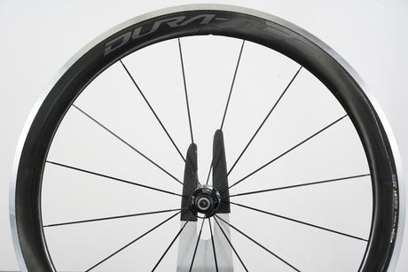 FRONT Shimano Dura-Ace WH-9100 C40 Carbon Clincher Rim Brake Wheel