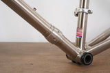 54cm Roark Titanium Coupler Travel Chris King Rim Brake Road Frameset