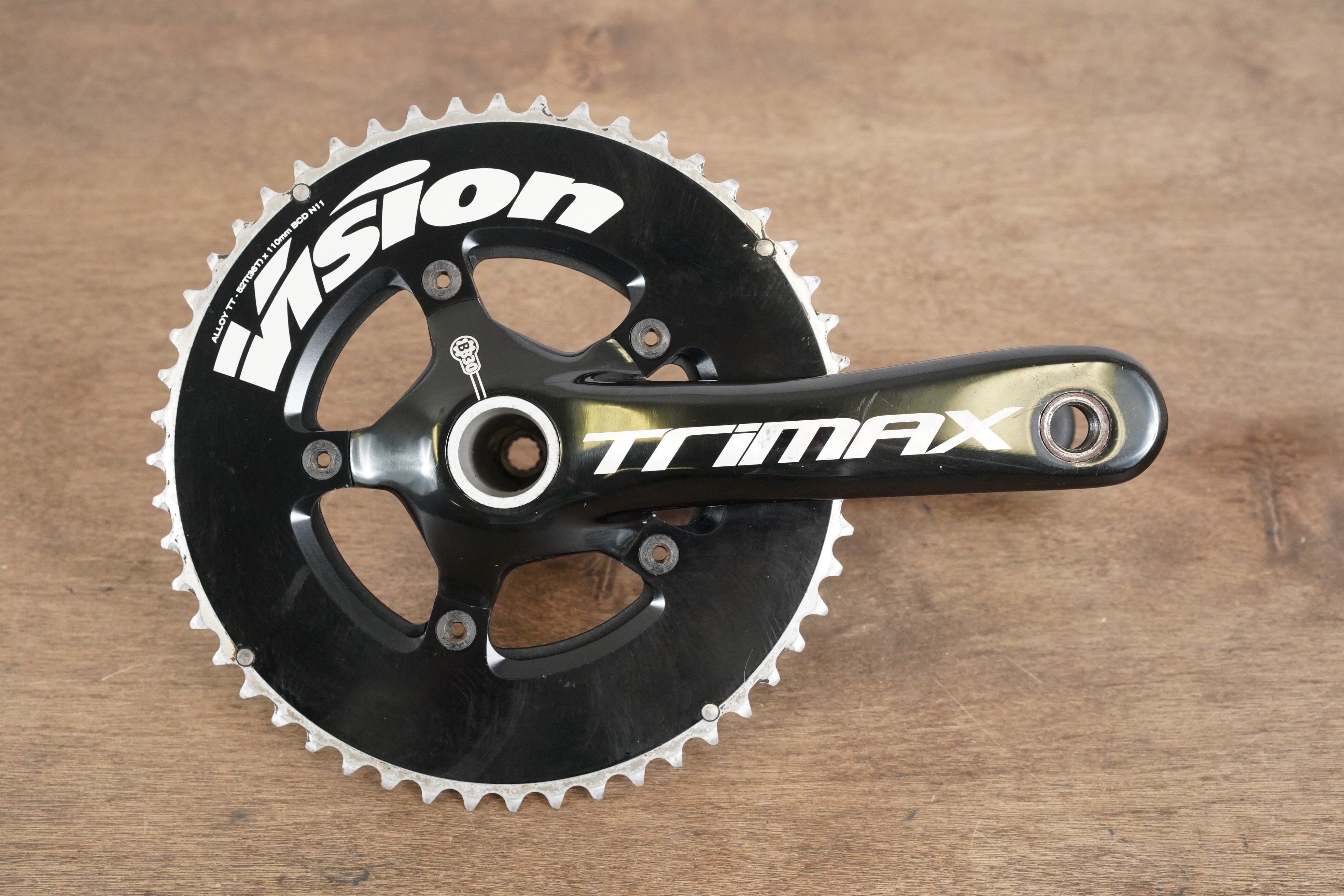 165mm 52 36T BB30 Vision Trimax Crankset TT Triathlon Crankset