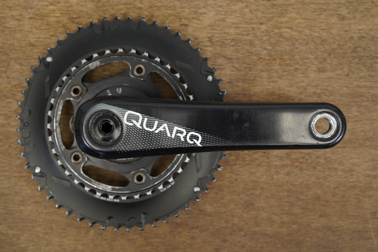 172.5mm 52/36T GXP Quarq DZero Power Meter Road Crankset