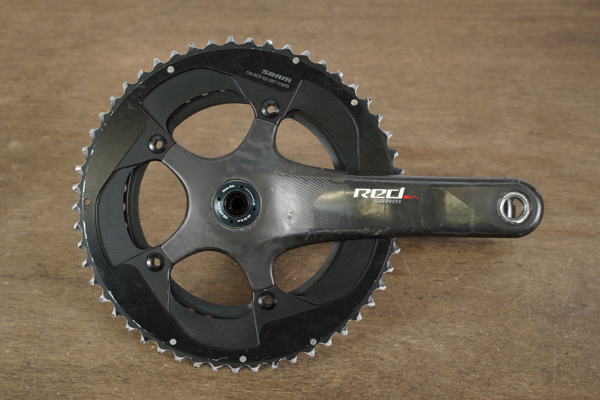 172.5mm 53/39T BB30 SRAM Red 22 Stages Power Meter Carbon Crankset