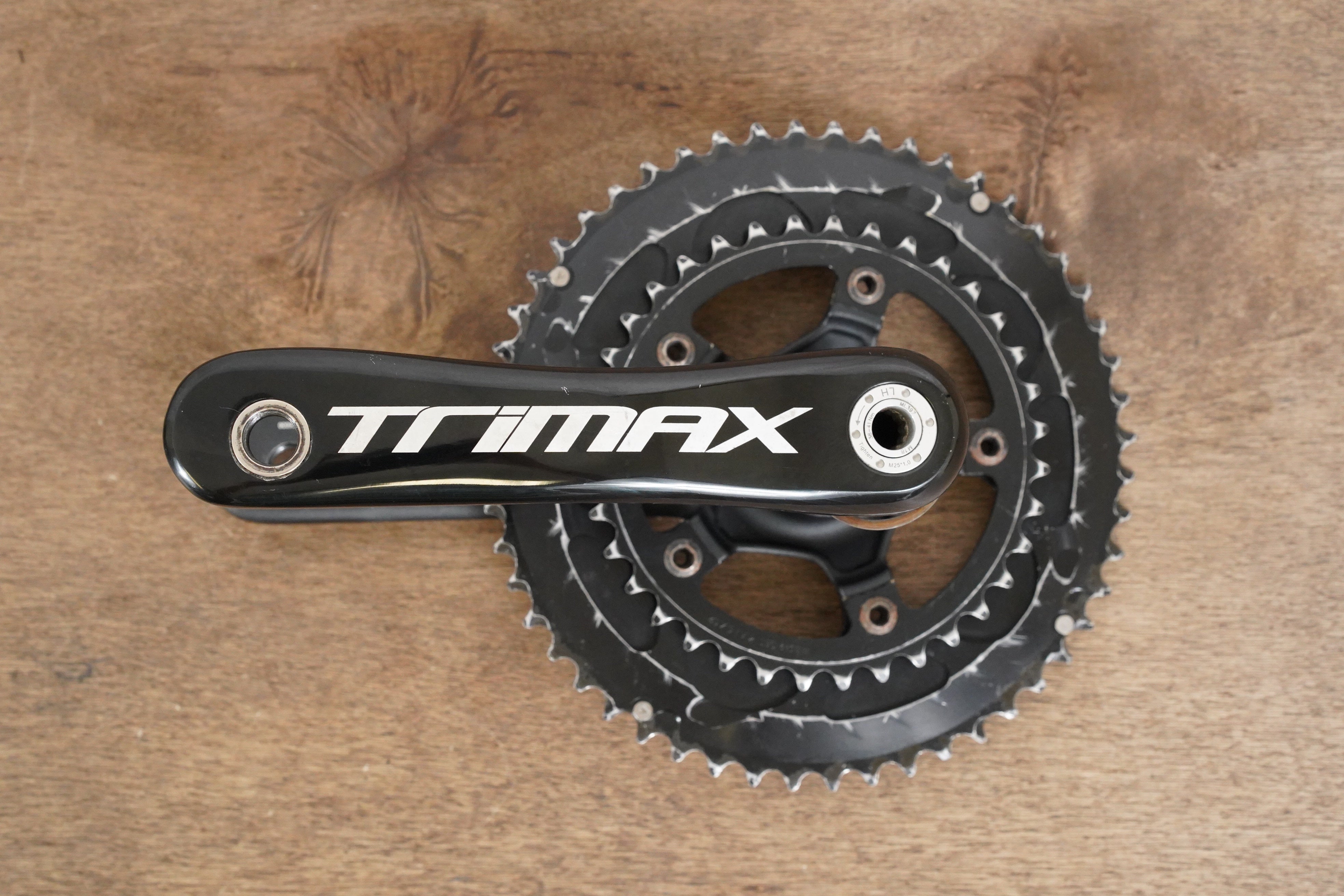 165mm 52/36T BB30 Vision Trimax Crankset TT Triathlon Crankset – Elevate  Cycling