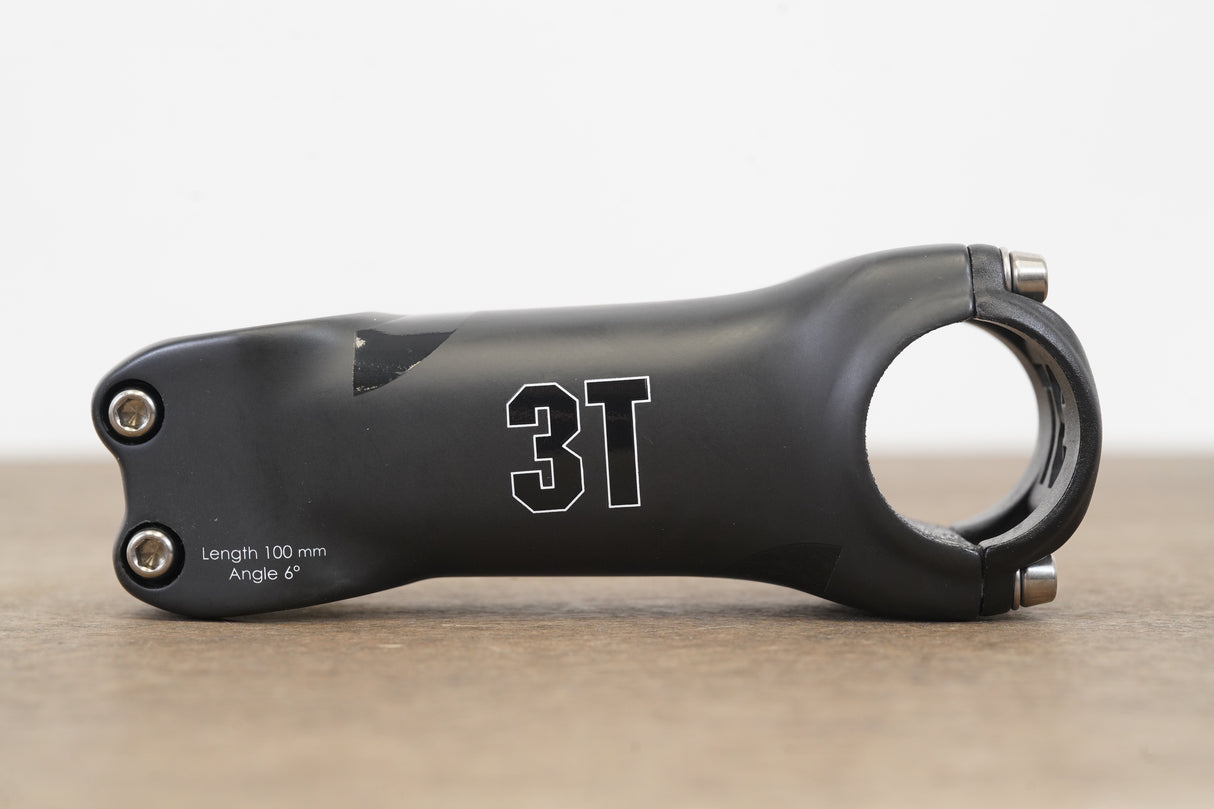3T ARX LTD 100mm ±6 Degree Carbon Road Stem 117g 1 1/8" 31.8mm