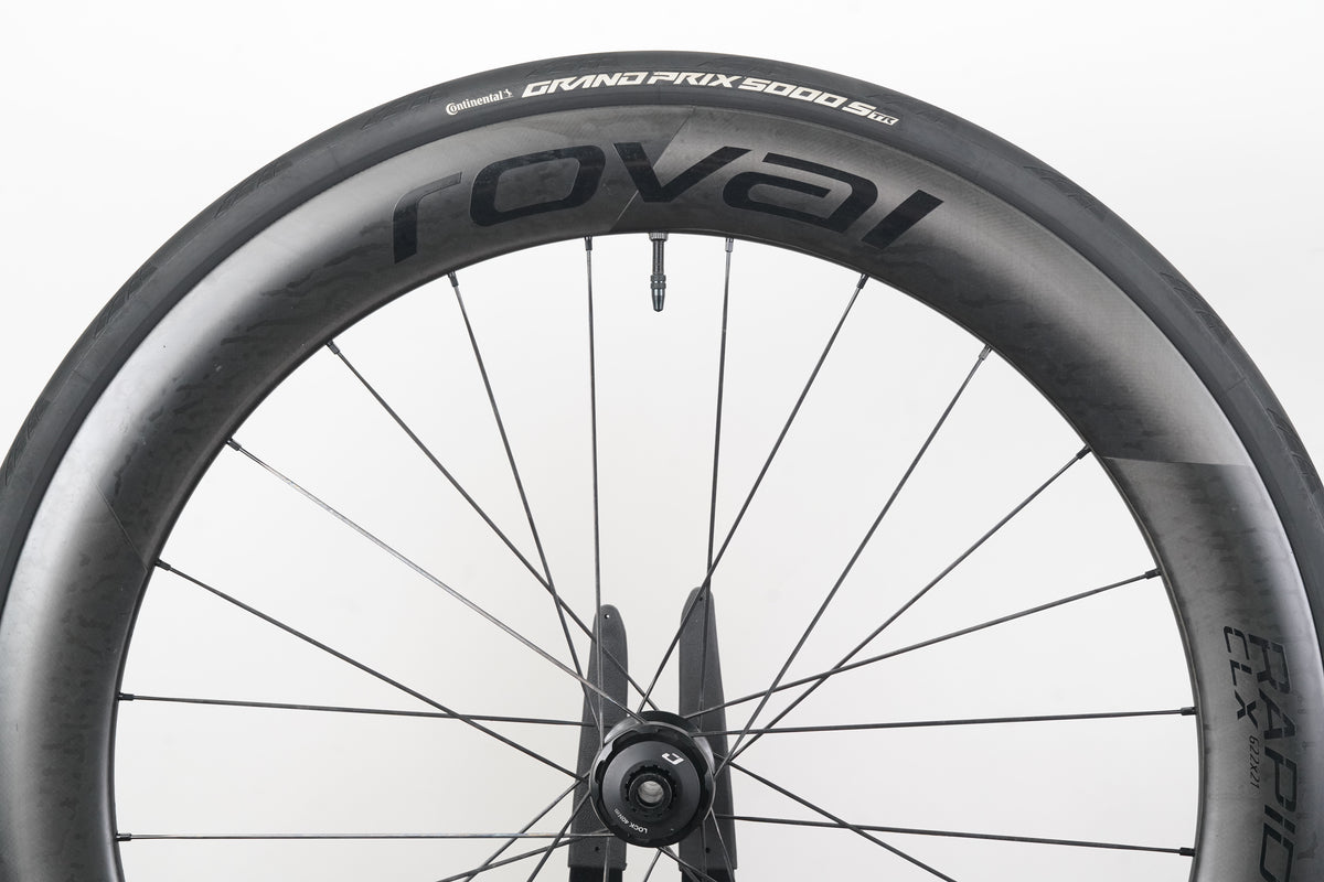 Roval Rapide CLX II Carbon Tubeless Clincher Disc Brake Wheelset XDR 12 Speed