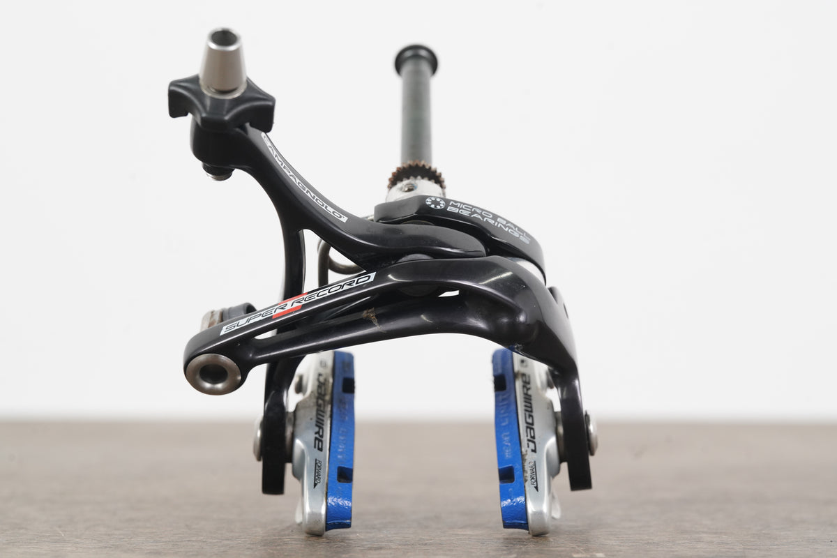 FRONT (1) Campagnolo Super Record Skeleton Standard Center Mount Rim Brake Caliper