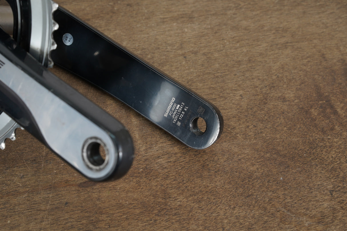 172.5mm 52/36T Shimano Dura-Ace FC-9000 11 Speed Crankset