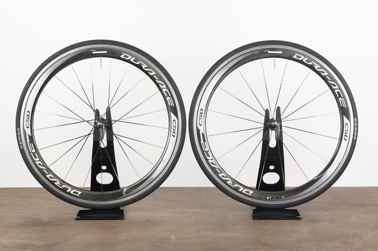 Shimano Dura-Ace WH-9000 C50 Carbon Clincher Rim Brake Wheelset 11 Speed