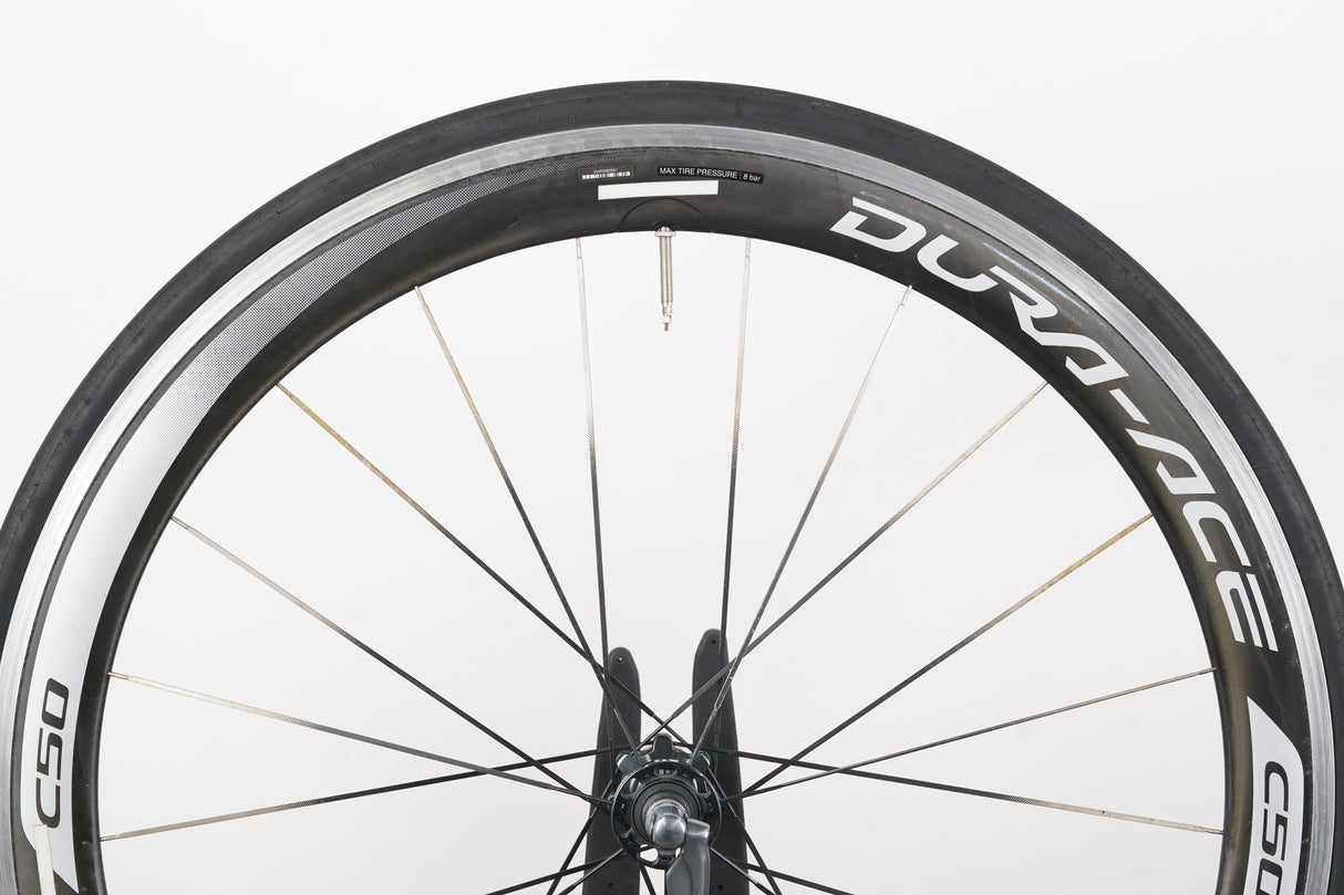 Shimano Dura-Ace WH-9000 C50 Carbon Clincher Rim Brake Wheelset 11 Speed