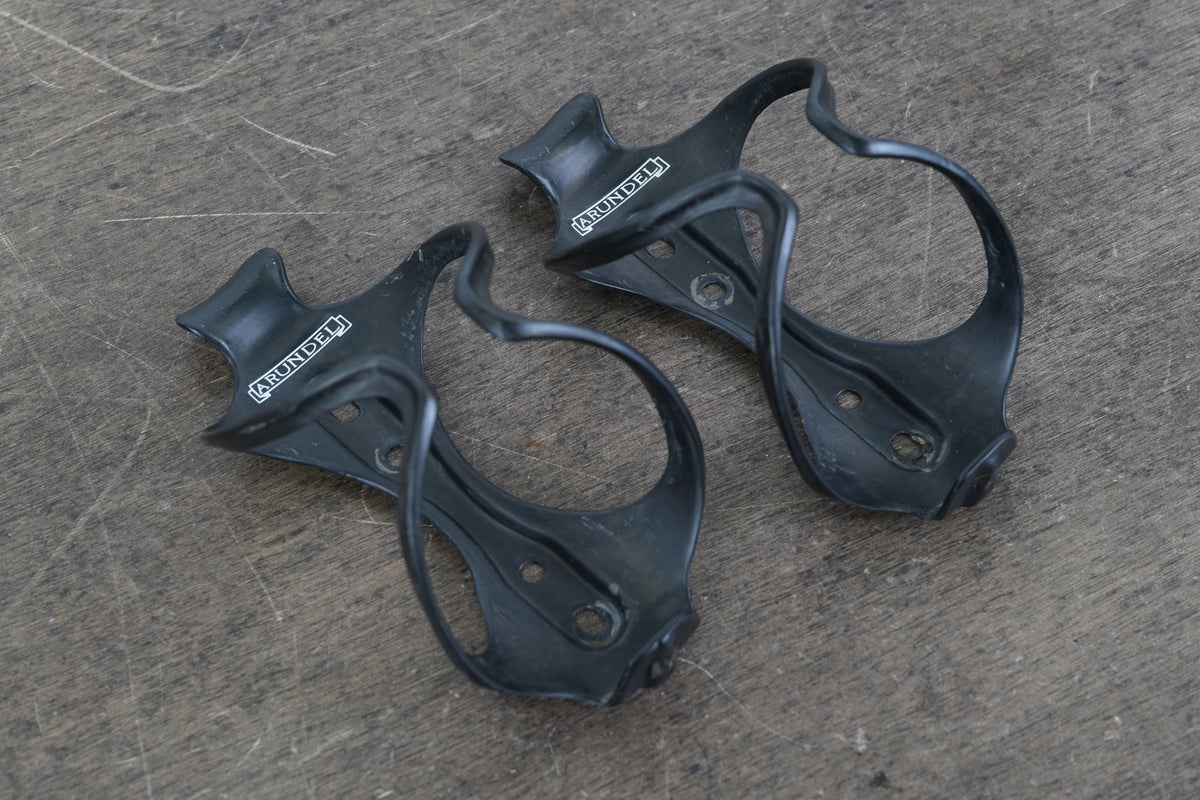 (2) Arundel Mandible Carbon Water Bottle Cages 53g