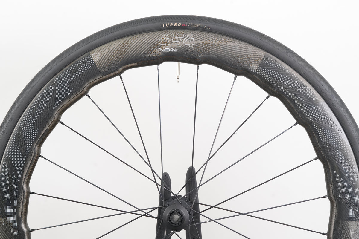 Zipp 454 NSW Cognition Carbon Clincher Disc Brake Wheelset *No Freehub*