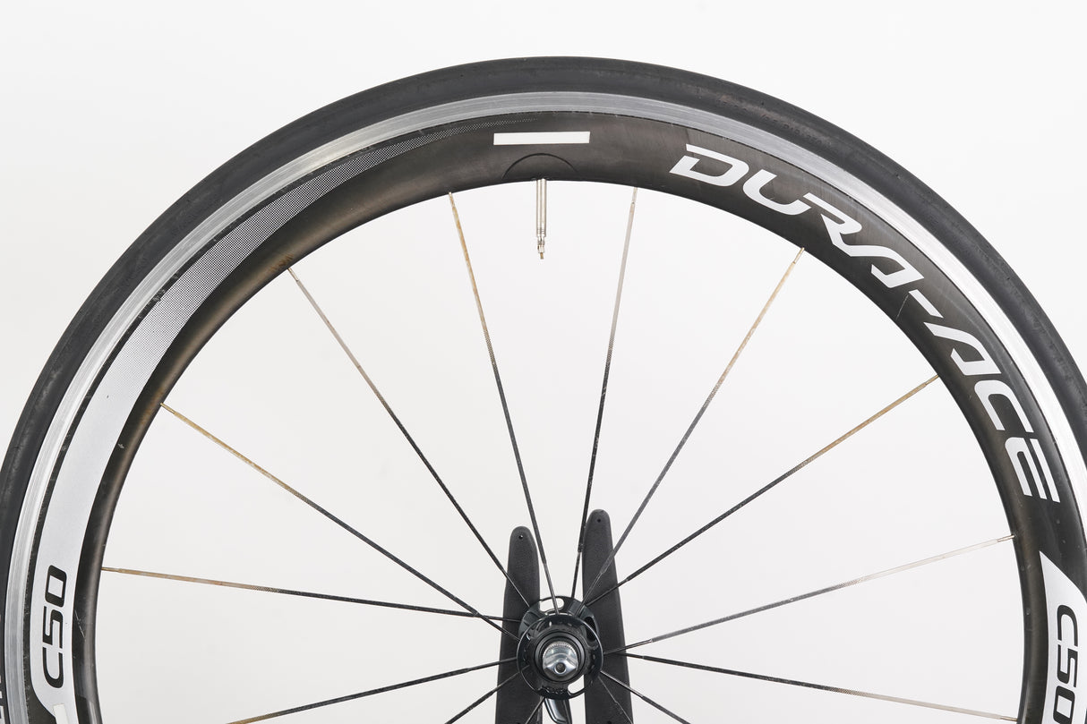 Shimano Dura-Ace WH-9000 C50 Carbon Clincher Rim Brake Wheelset 11 Speed