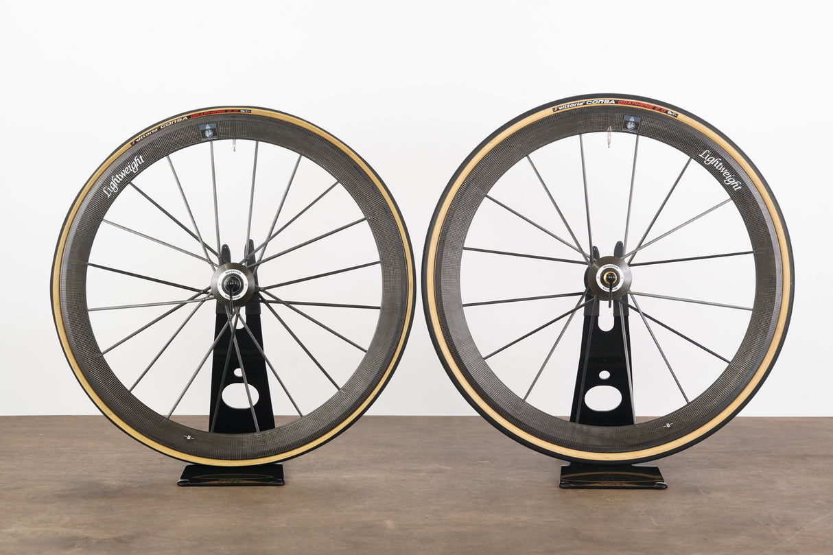 Lightweight Meilenstein Carbon Clincher Rim Brake Wheelset Shimano/SRAM 11 Speed