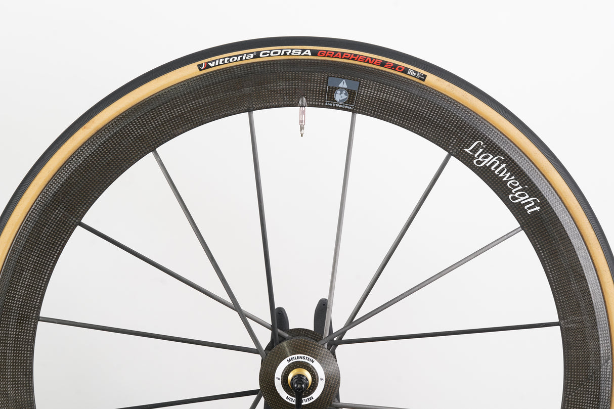 Lightweight Meilenstein Carbon Clincher Rim Brake Wheelset Shimano/SRAM 11 Speed