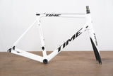 M (56cm) Time Alpe d'Huez 21 Carbon Rim Brake Road Frameset + Stem