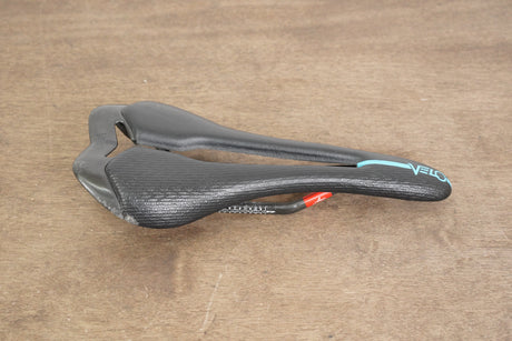 128mm Velo Angel Glide Carbon Rail Road Saddle 133g