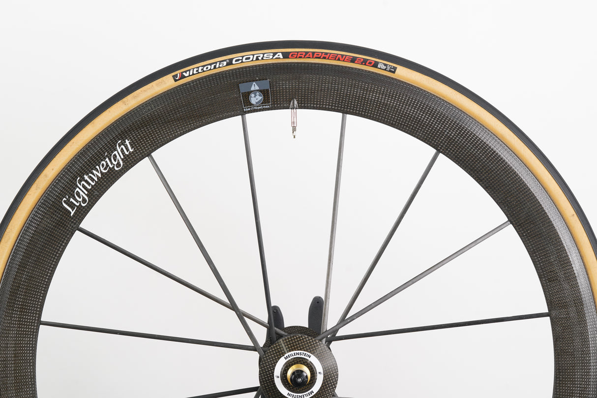 Lightweight Meilenstein Carbon Clincher Rim Brake Wheelset Shimano/SRAM 11 Speed