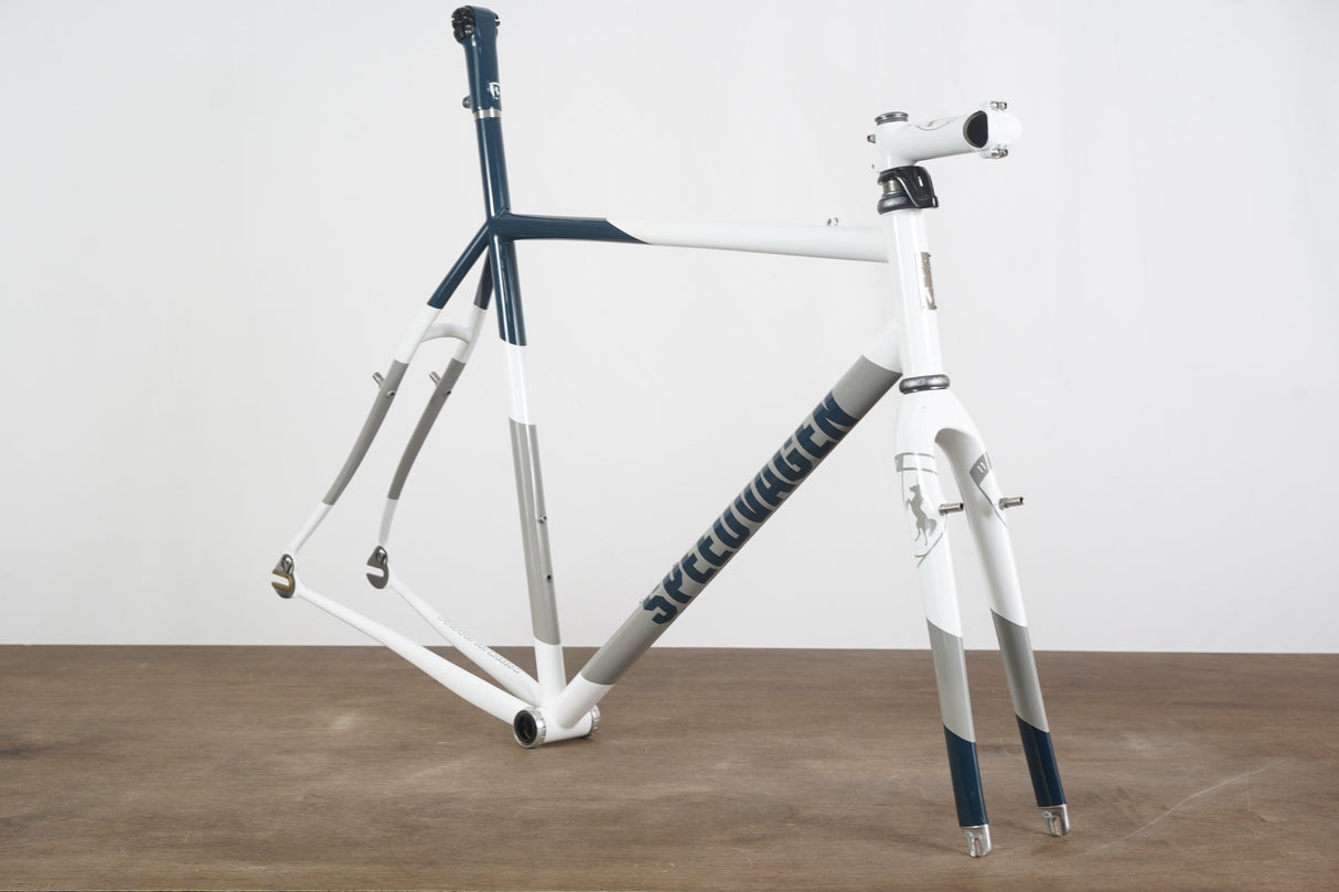 56cm Speedvagen SSCX Single Speed Steel CX Cantilever Frameset