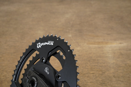 53/39T LOOK SRM Power Meter QRings Carbon Road Crankset