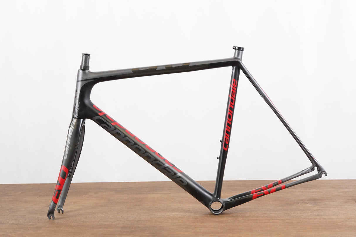 58cm Cannondale SuperSix EVO Carbon Rim Brake Road Frameset