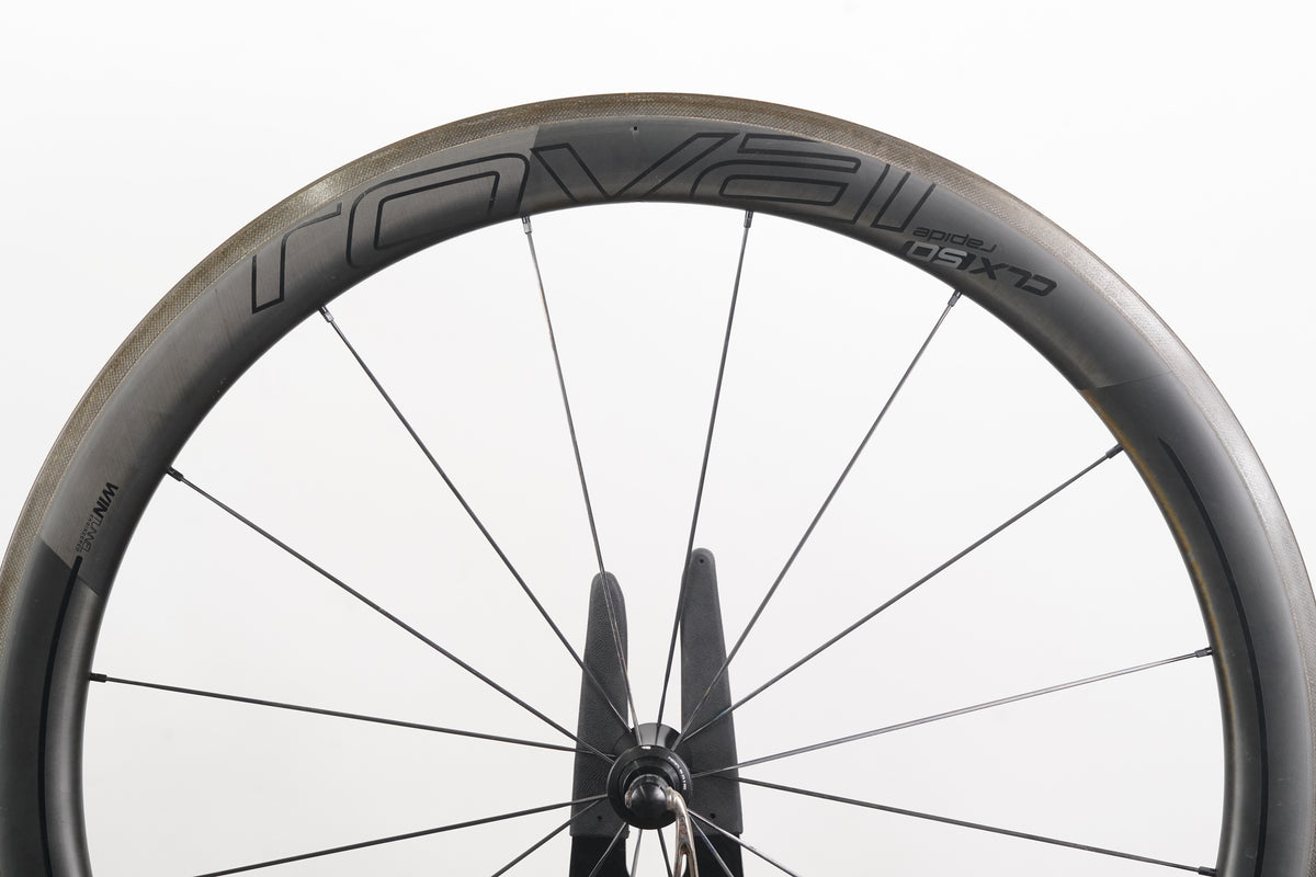 Roval Rapide CLX 50 Carbon Tubeless Clincher Rim Brake Wheelset 11 Speed