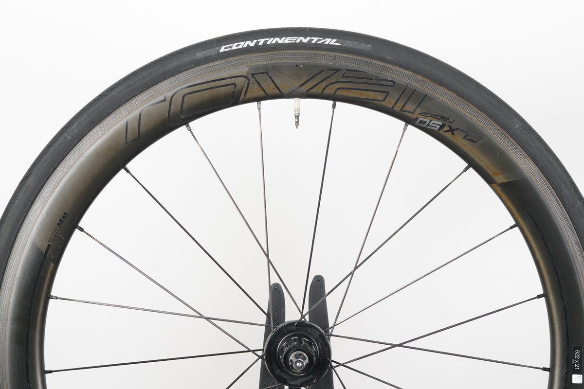 Roval CLX 50 Carbon Tubeless Clincher Rim Brake Wheelset Shimano/SRAM 11 Speed