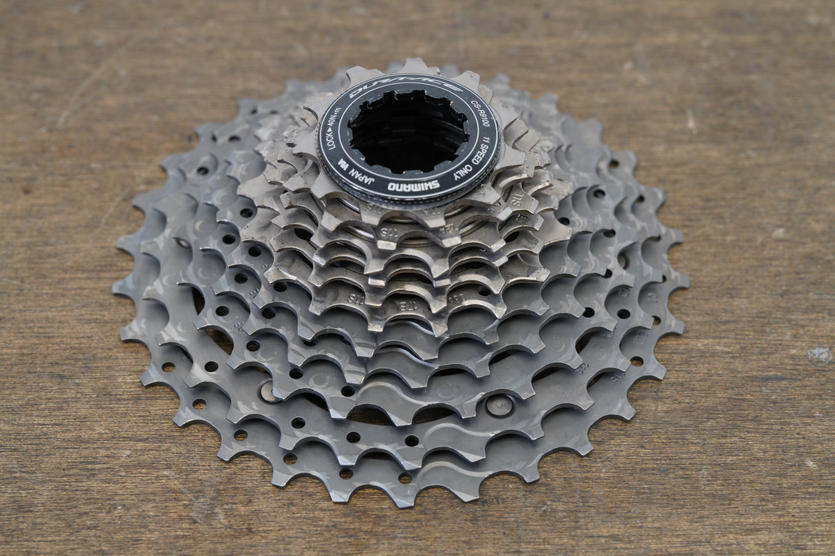 11-30T Shimano Dura-Ace CS-R9100 11 Speed Road Cassette 206g 9100