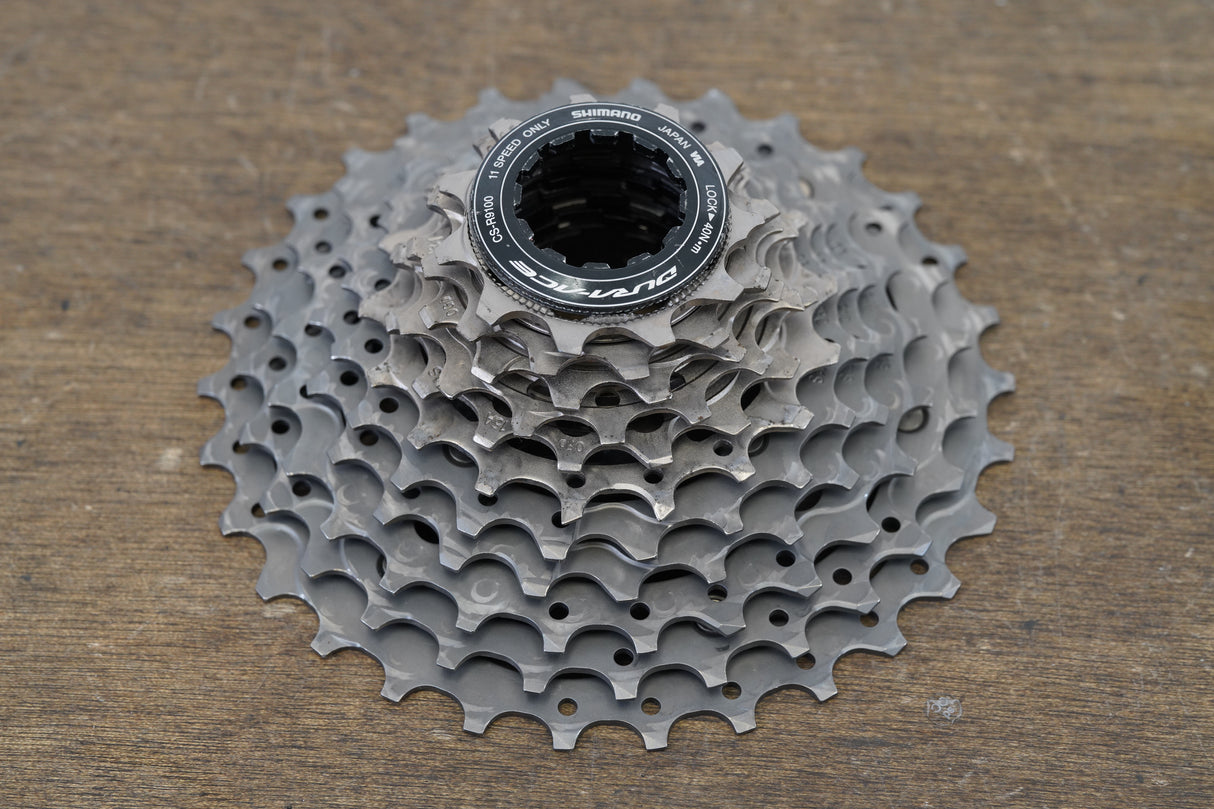 11-30T Shimano Dura-Ace CS-R9100 11 Speed Road Cassette 206g 9100