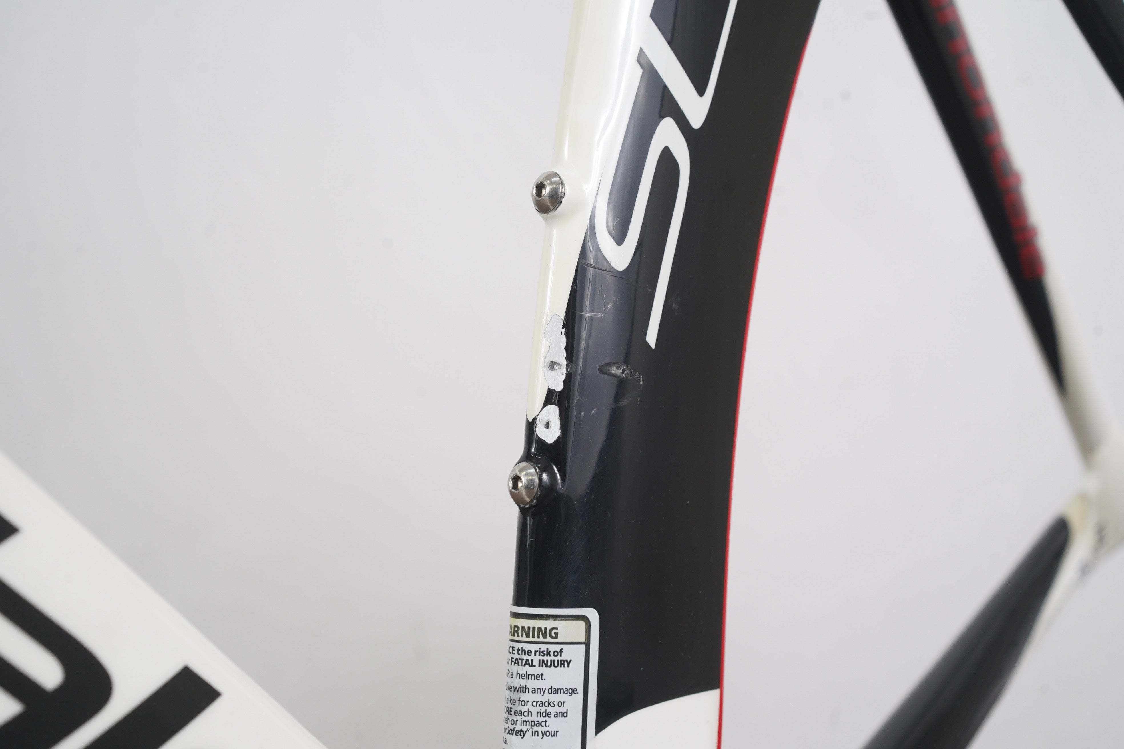 51cm Cannondale Slice Carbon Rim Brake TT Triathlon Frameset