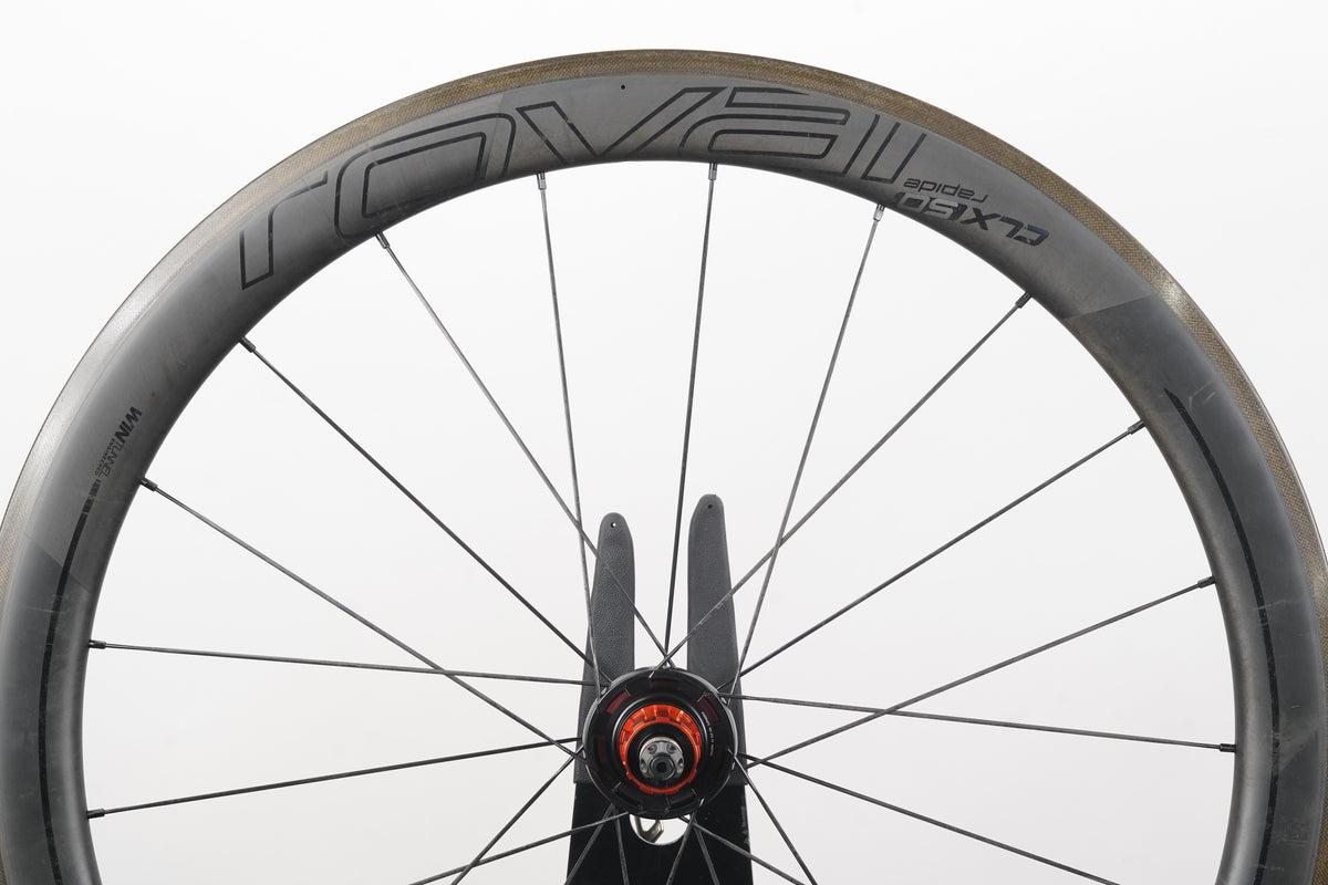 Roval Rapide CLX 50 Carbon Tubeless Clincher Rim Brake Wheelset 11 Speed