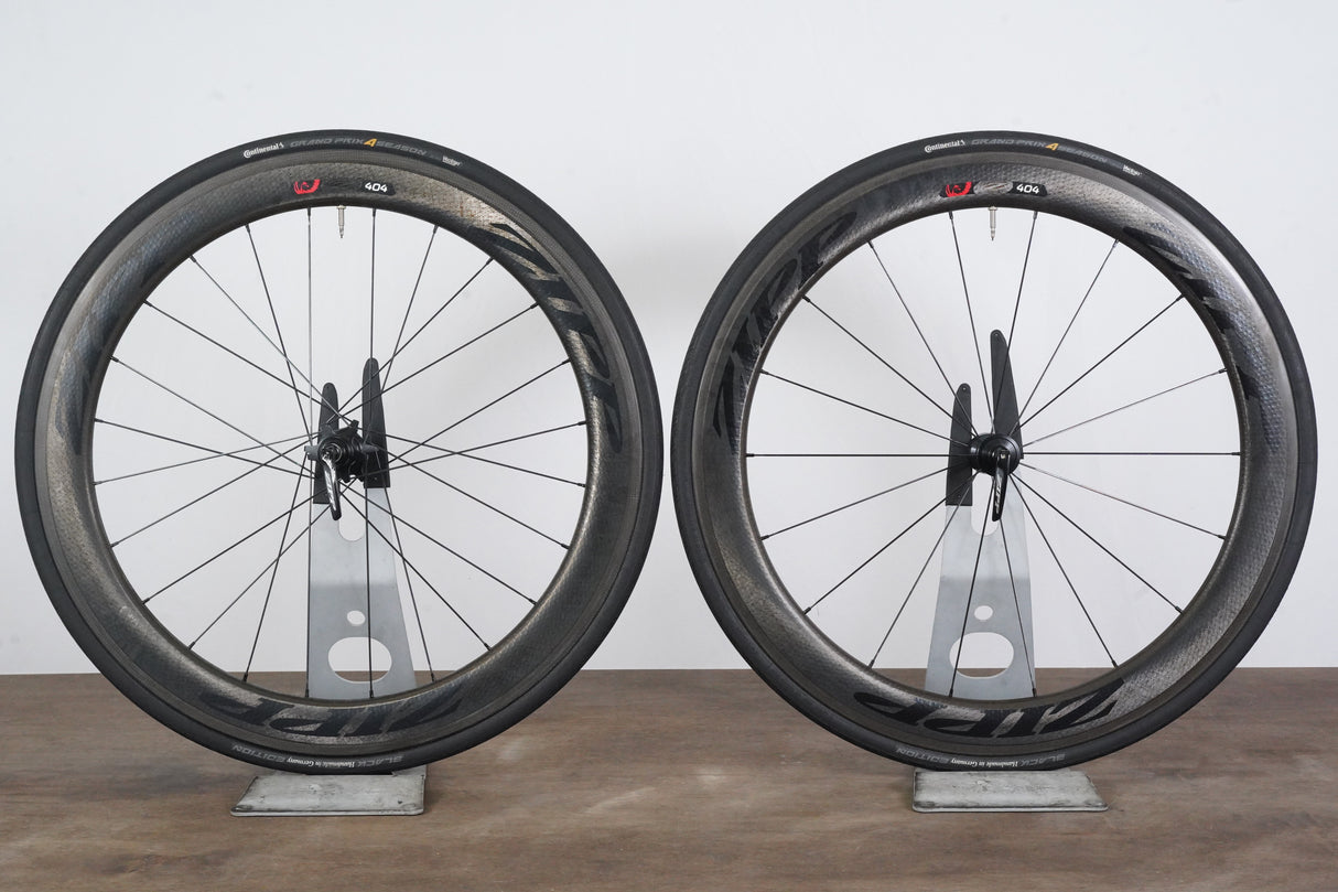 Zipp 404 Firecrest 77/177 Carbon Clincher Rim Wheelset Shimano/SRAM 11 Speed