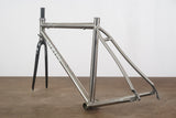 55.5cm Merlin Magia Reynolds Titanium Rim Brake Frameset