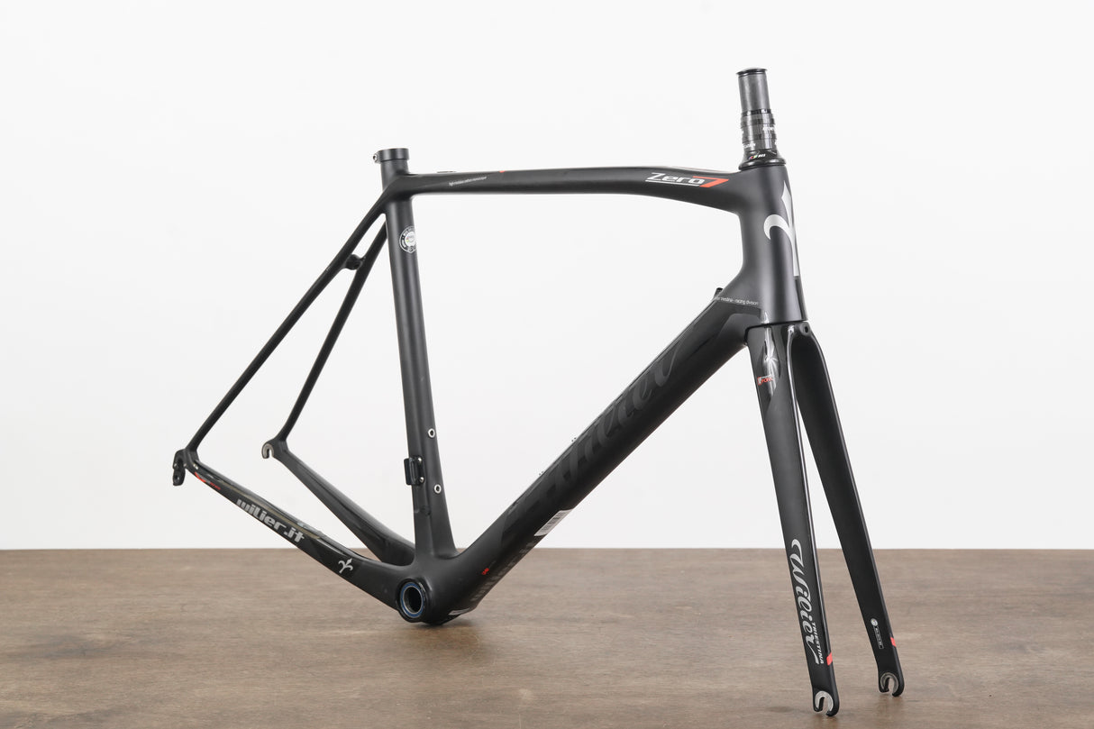L (Large) Wilier Triestina Zero 7 Carbon Rim Brake Road Frameset Zero.7