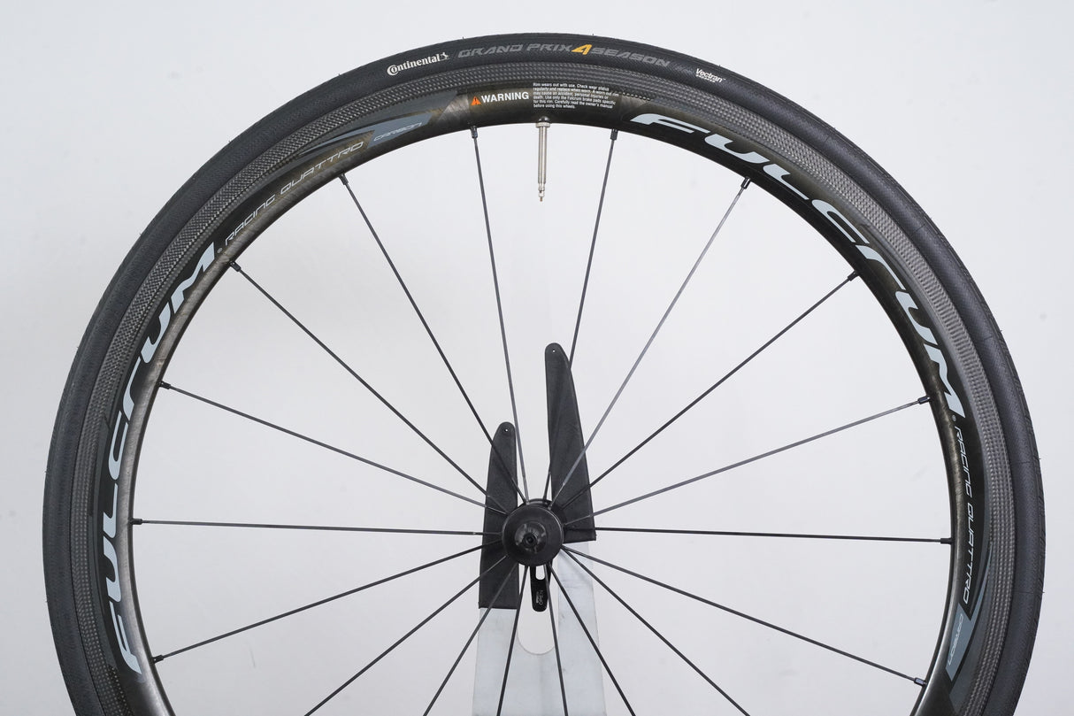 Fulcrum Racing Quattro Carbon Rim Brake Wheelset Campagnolo 11 Speed