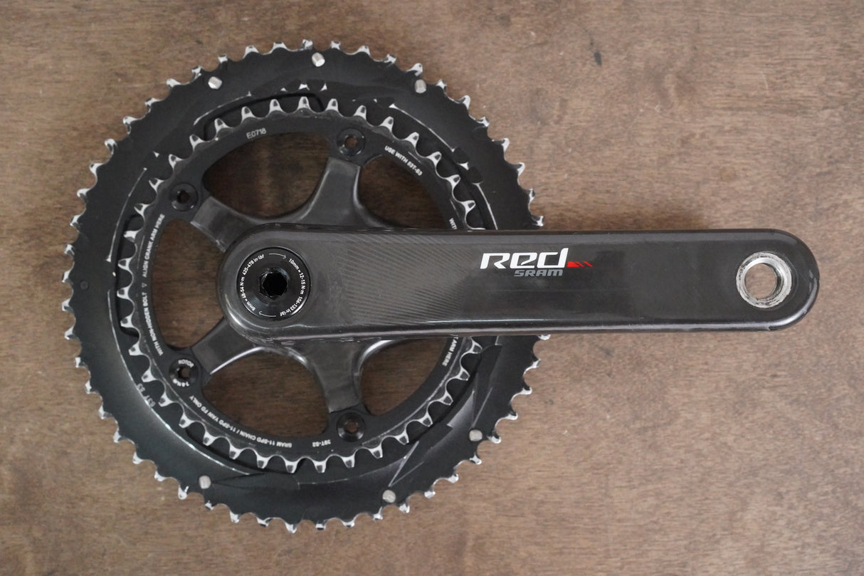175mm 53/39T GXP SRAM Red 22 Carbon Crankset