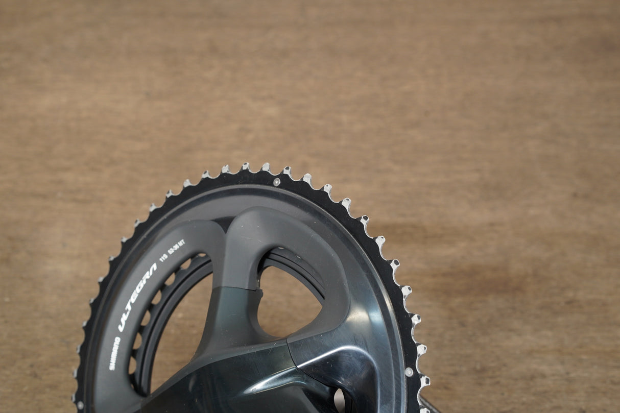 170mm 52/36T Shimano Ultegra FC-R8000 11 Speed Crankset 8000