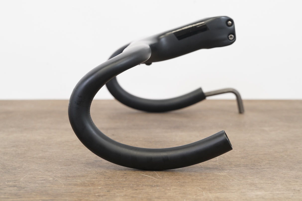 38cm 110mm -6 Degree Black Inc. Carbon Barstem Handlebar + Mount 1 1/8"