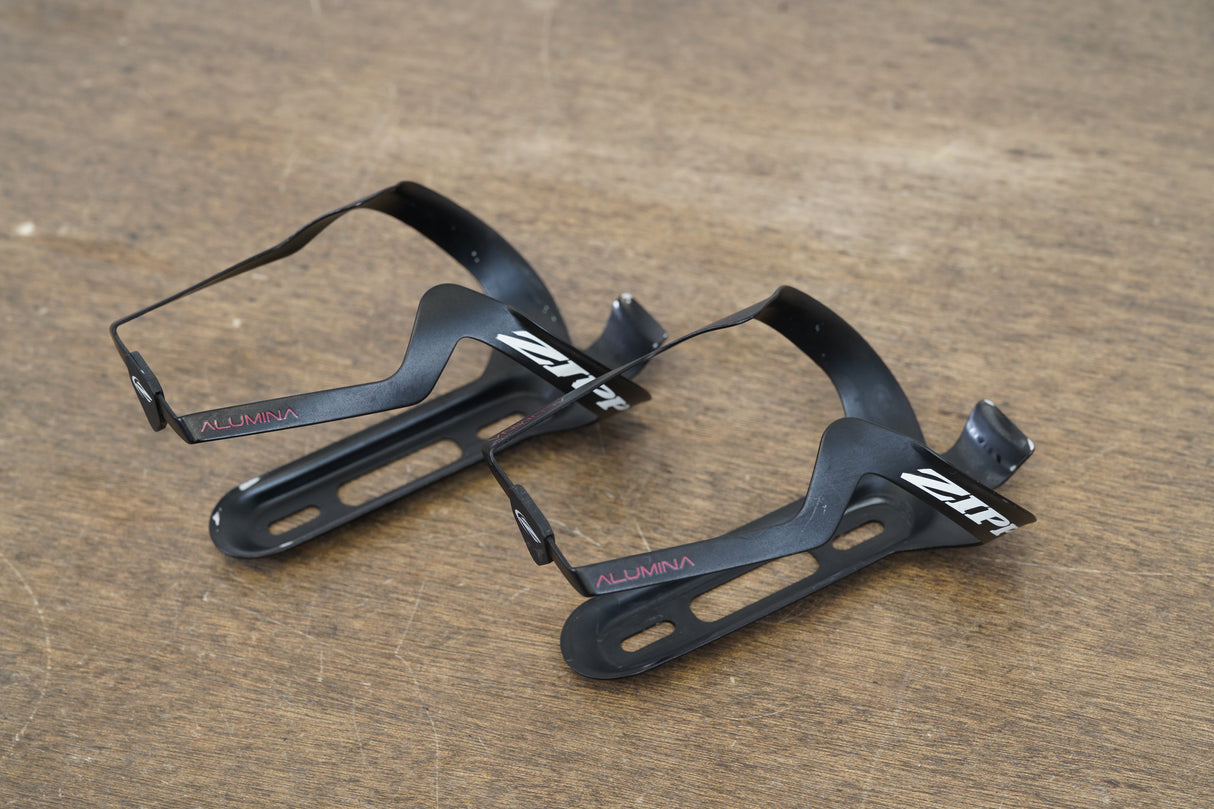 (2) Zipp Alumina Aluminum Alloy Water Bottle Cages 55g