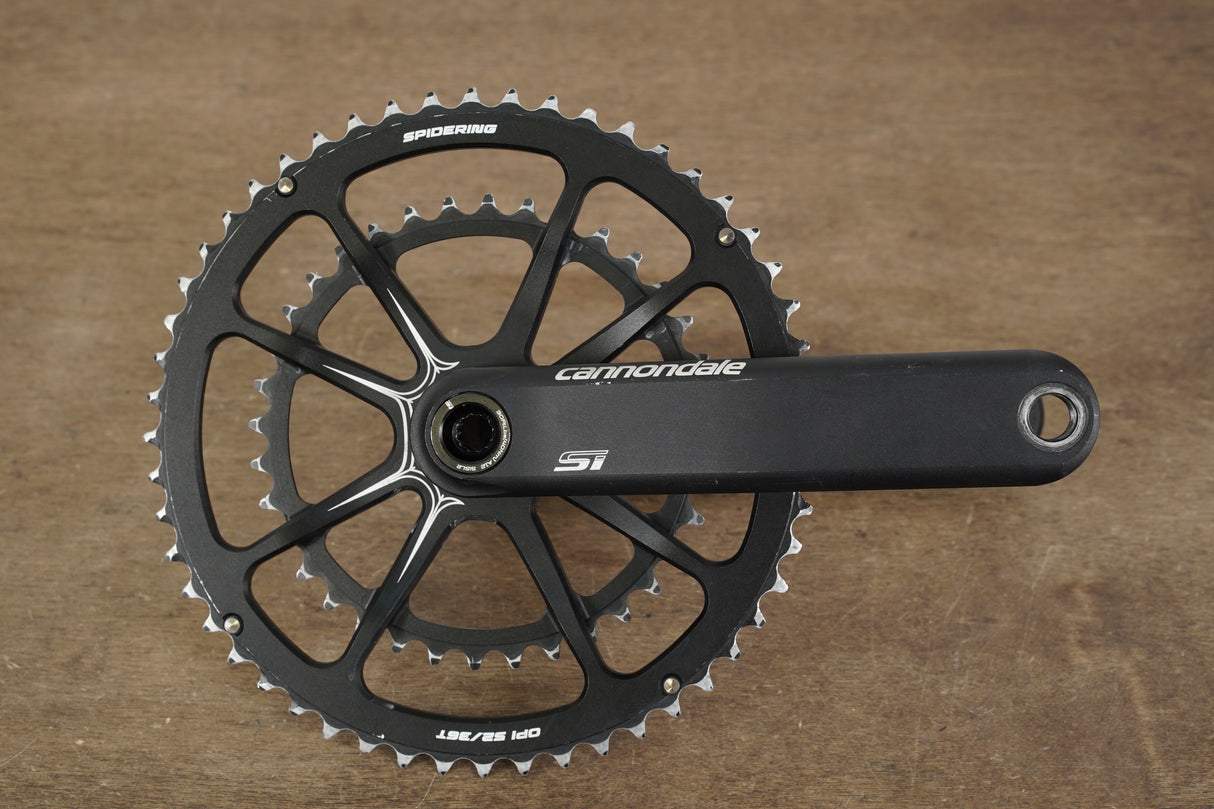 172.5mm 52/36T BB30 Cannondale Si Spidering Hollowgram Road Crankset