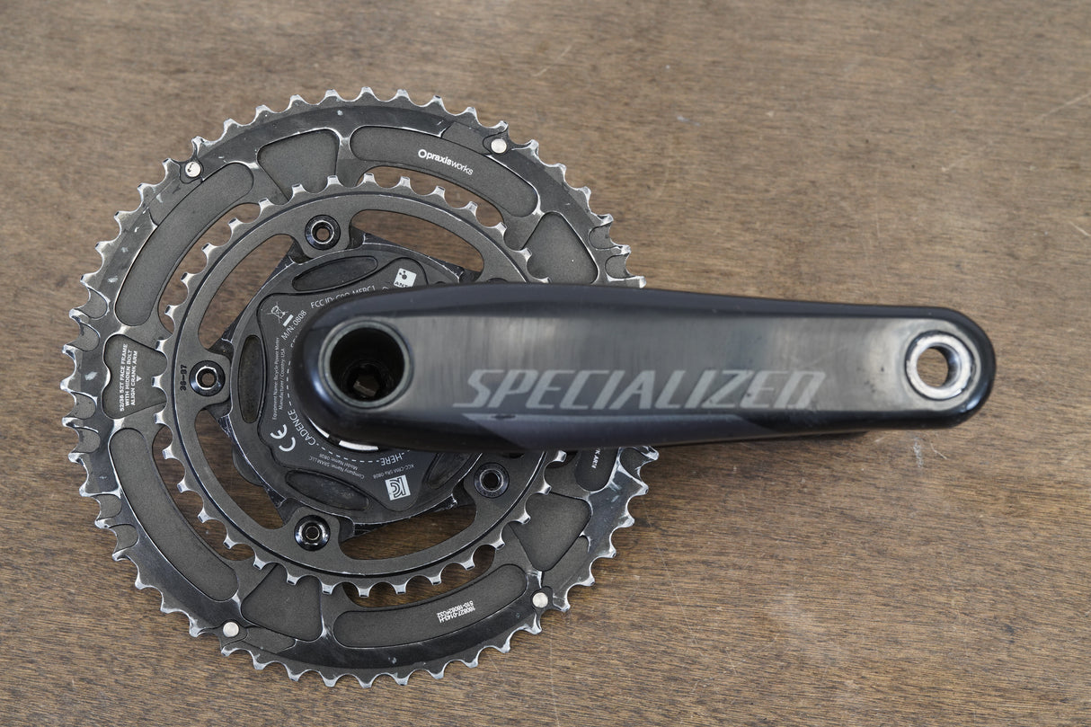 172.5mm 52/36T BB30 Specialized Quarq Power Meter Carbon Crankset