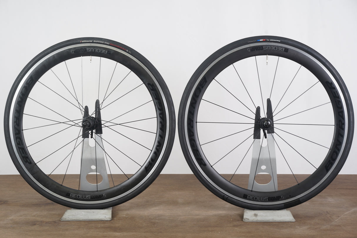 Bontrager Aeolus Comp 5 Carbon Clincher Rim Brake Wheelset 11 Speed