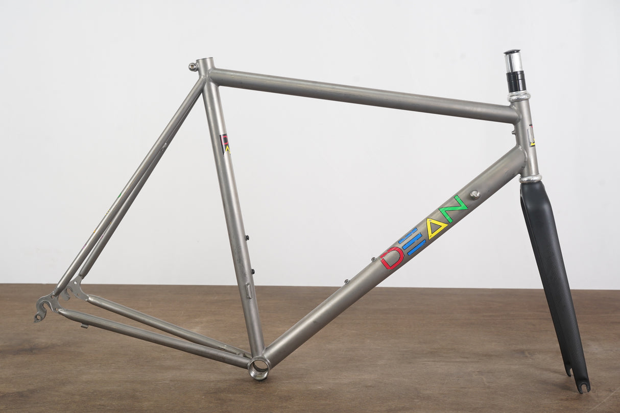 58cm Dean Titanium Carbon Rim Brake Frameset
