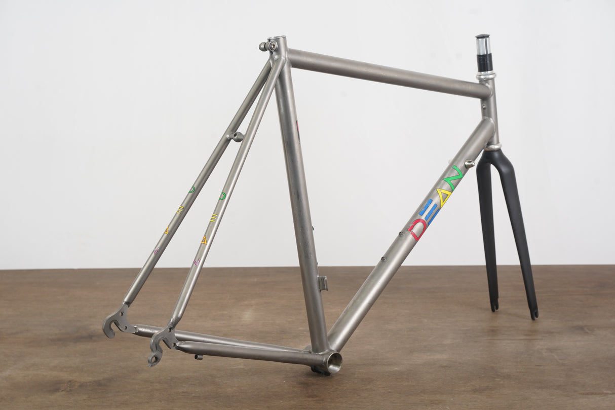 58cm Dean Titanium Carbon Rim Brake Frameset