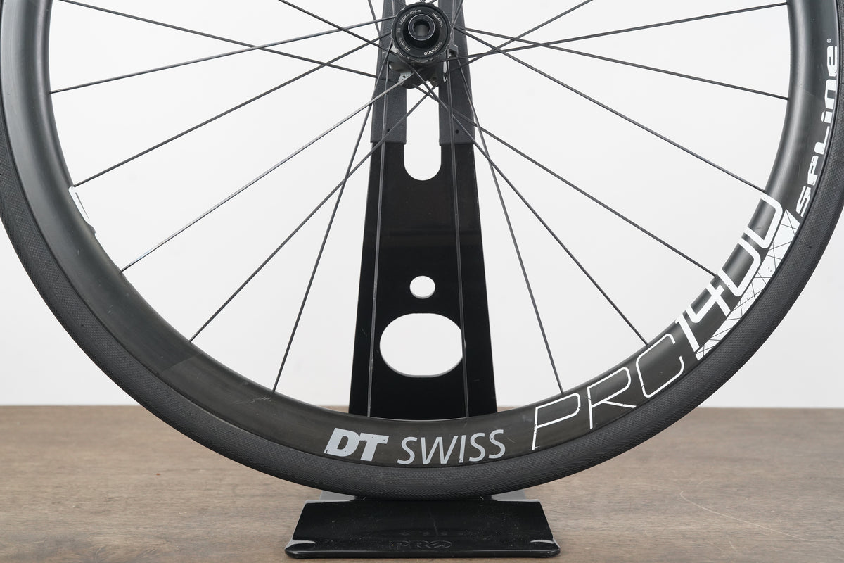 DT Swiss PRC 1400 Carbon Tubeless Disc Brake Wheelset Shimano/SRAM 11 Speed