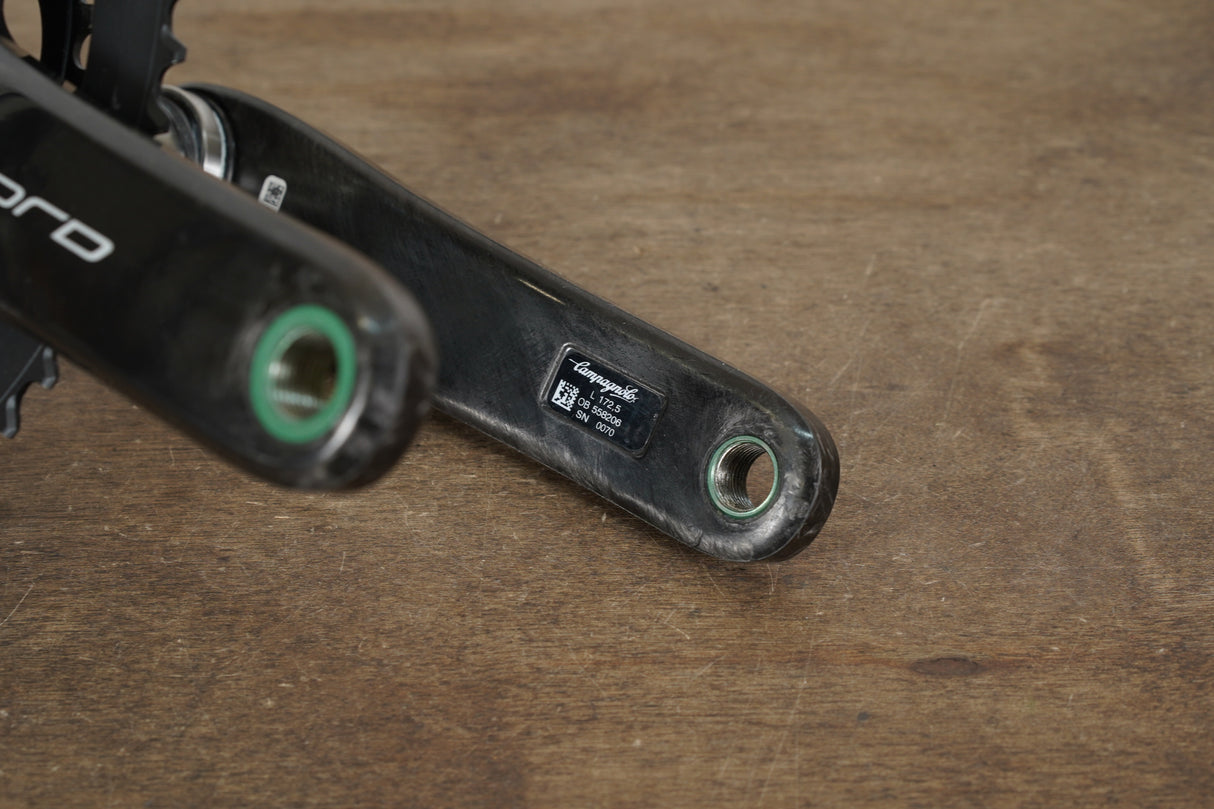 172.5mm 50/34T Campagnolo Record 12 Speed Carbon Road Crankset