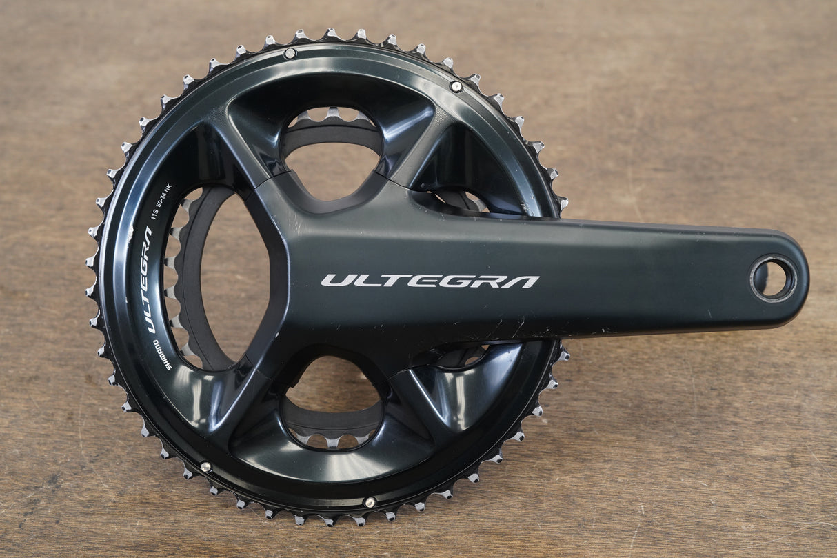 175mm 50/34T Shimano Ultegra FC-08 11 Speed Crankset 709g