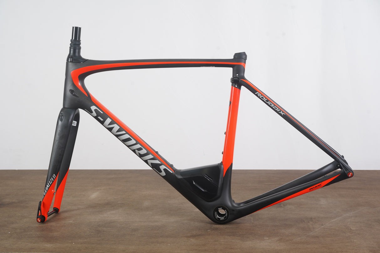 2017 56cm Specialized S-WORKS Roubaix Future Shock Carbon Disc Brake Frameset